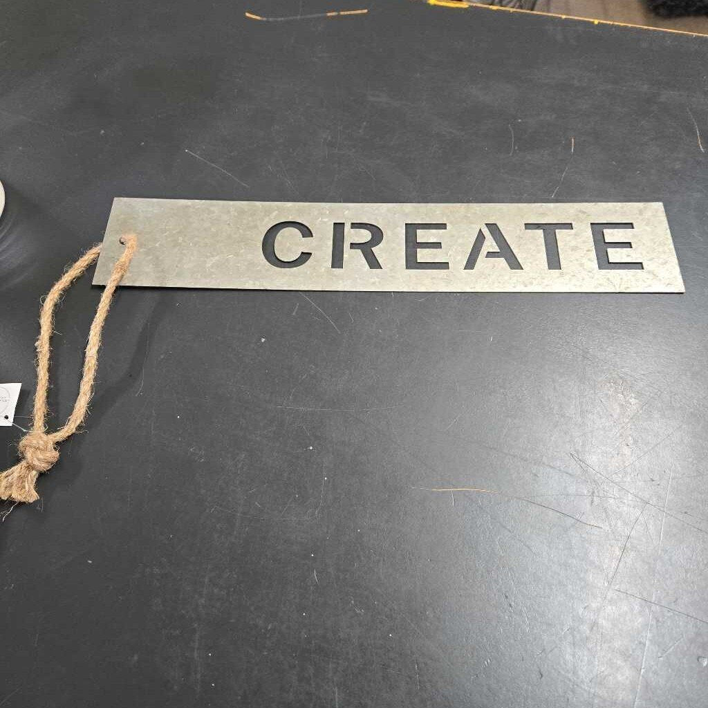 CREATE GALVANIZED TAG