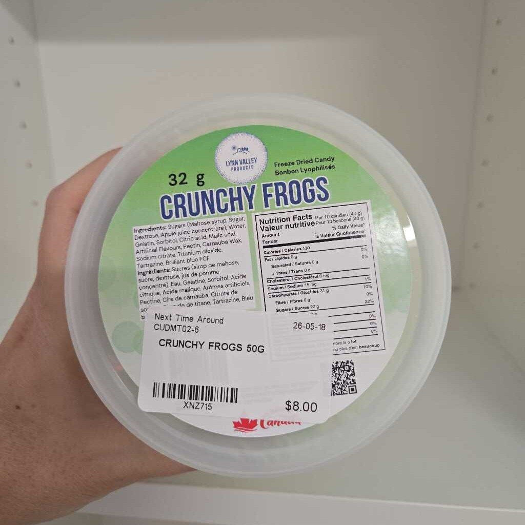 CRUNCHY FROGS