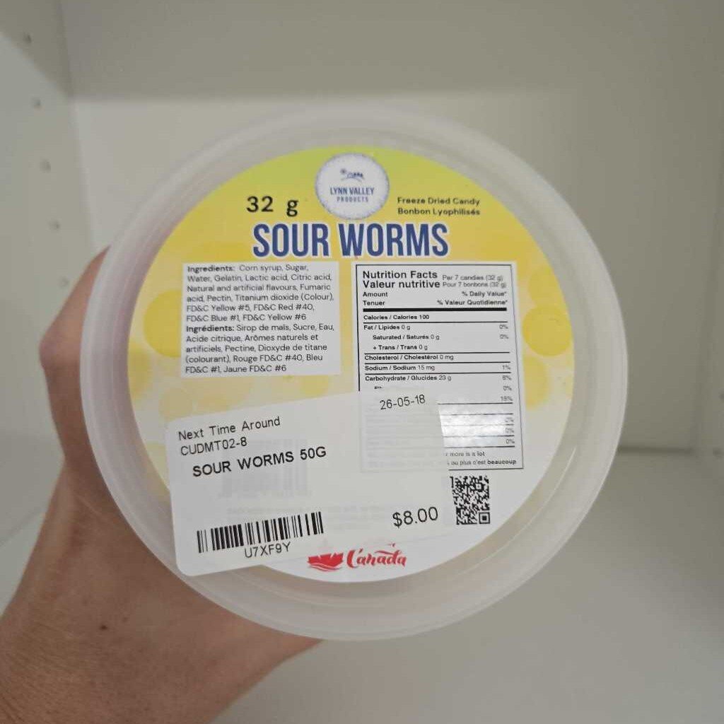 SOUR WORMS