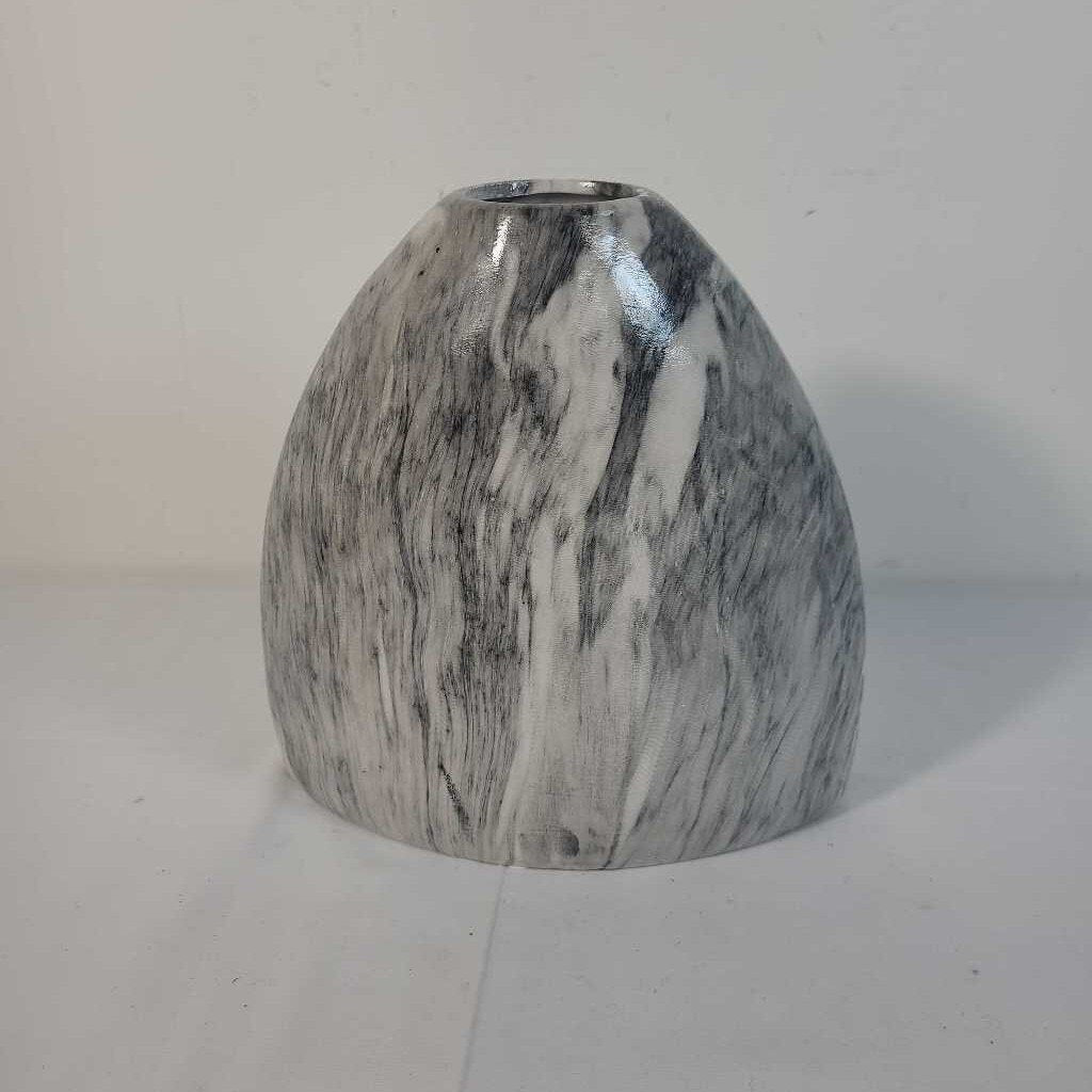FAUX MARBLE VASE