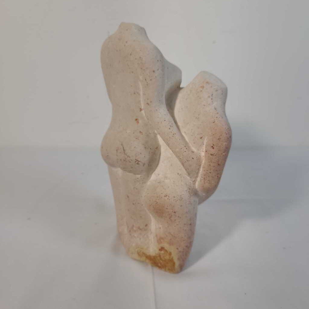 SANDSTONE INTER LOCKING FIGURES SCULPTURE