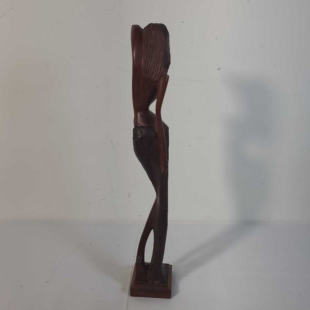 HAND CARVED LADY