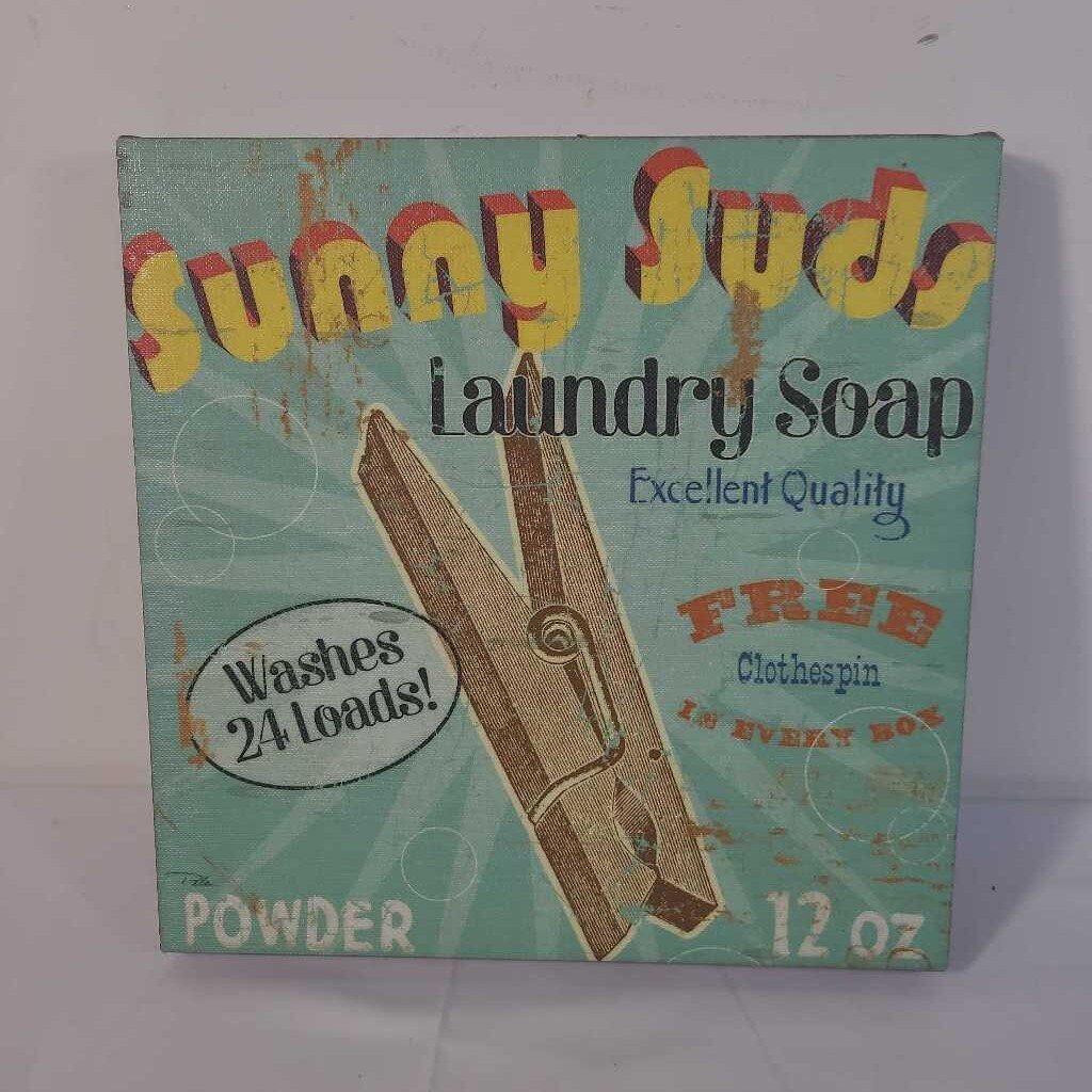 SUNNY SUDS CANVAS