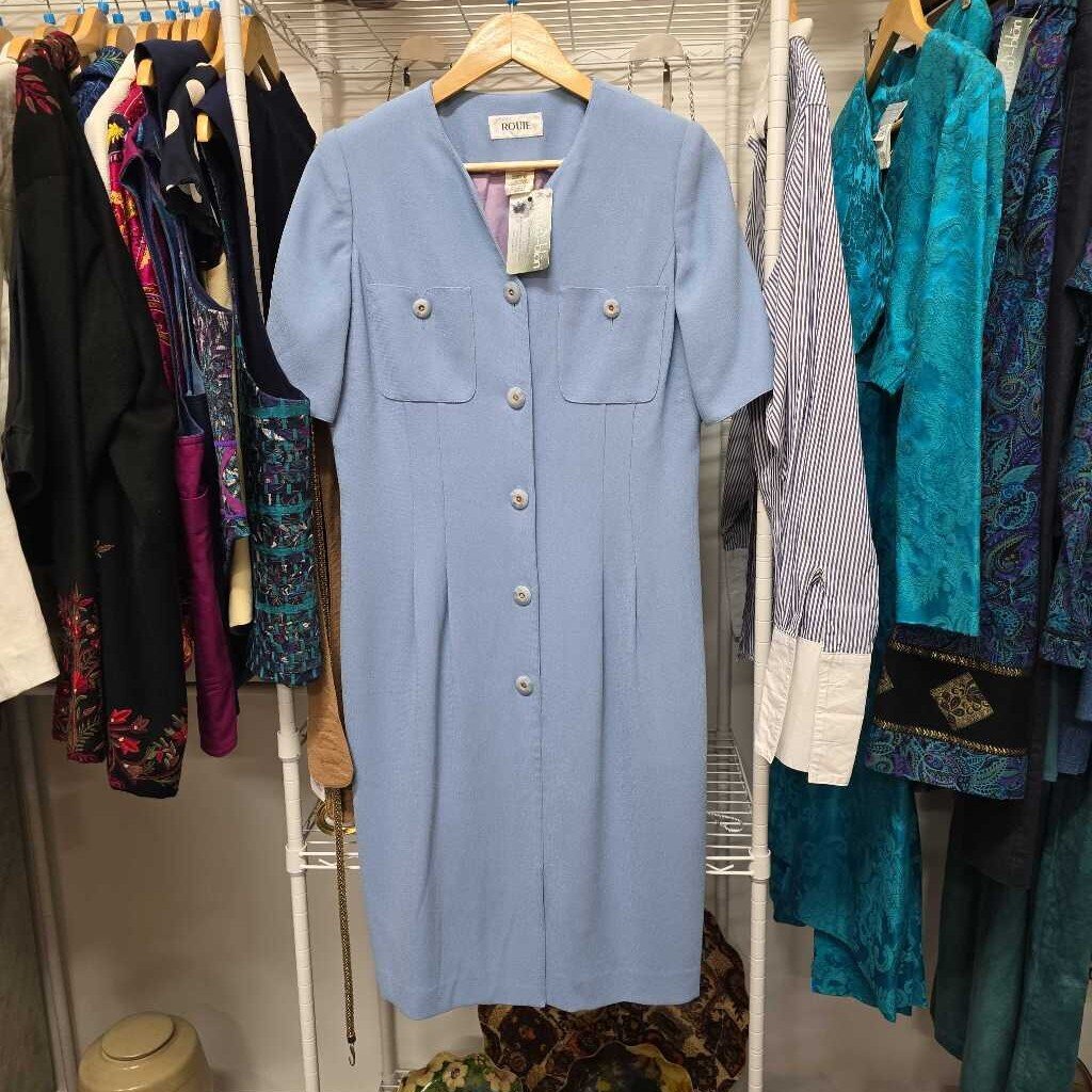 Vintage Rouie Canada Blue Dress