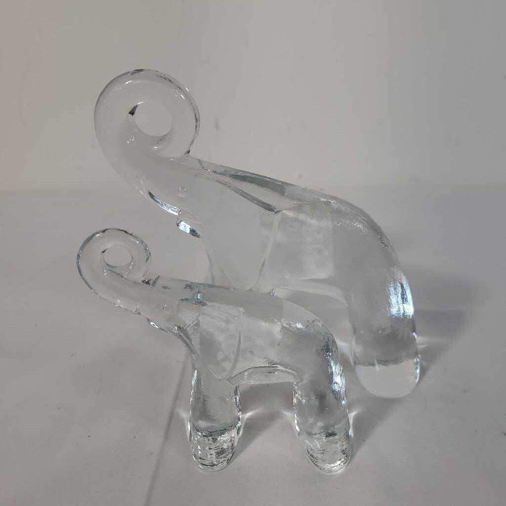 PR KOSTA BODA GLASS ELEPHANTS