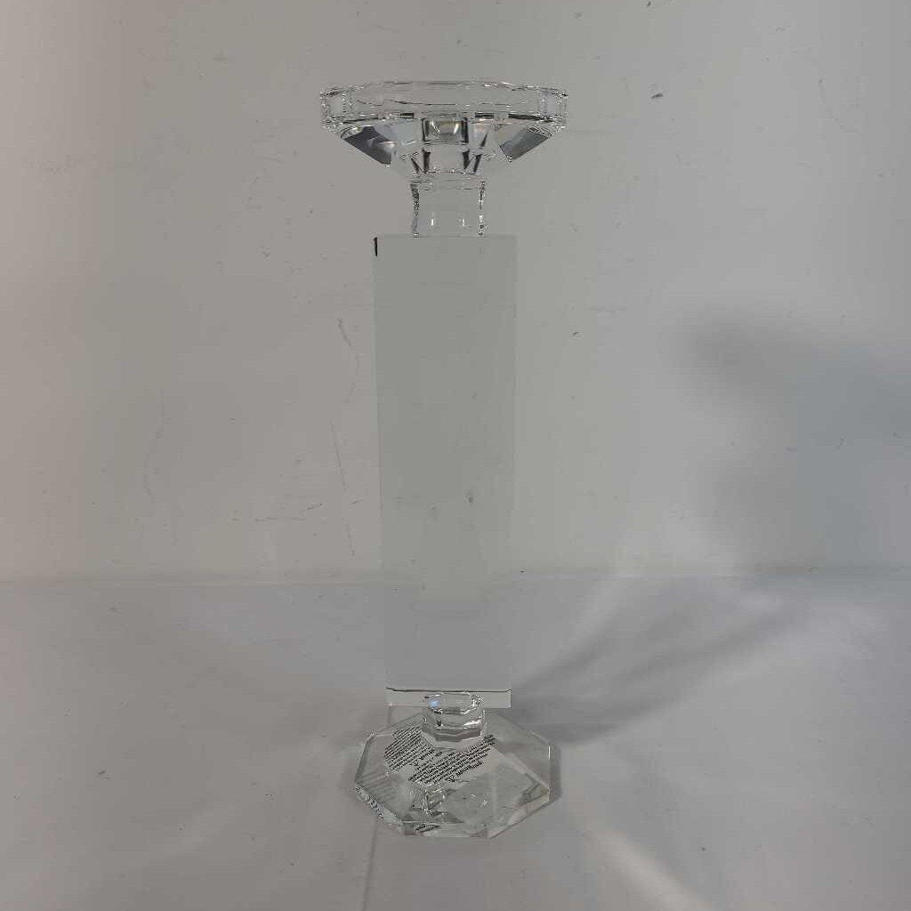 GLASS CANDLE STICK