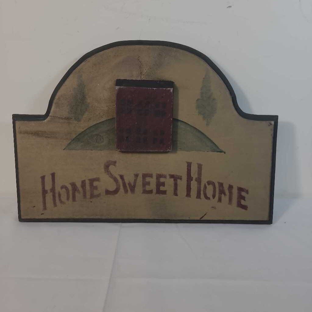 HOME SWEET HOME WOODEN SIGN
