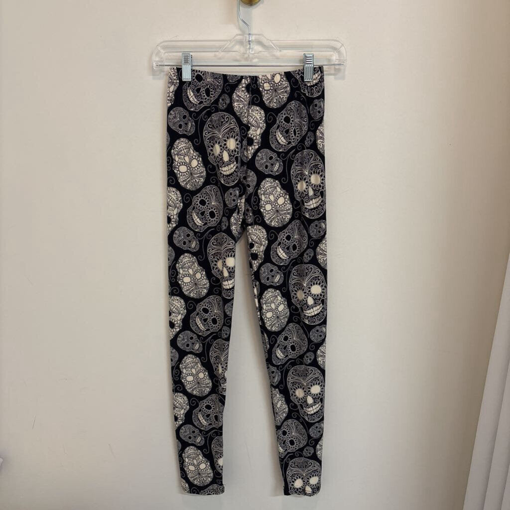 SKULL 3/4 leggings M-L