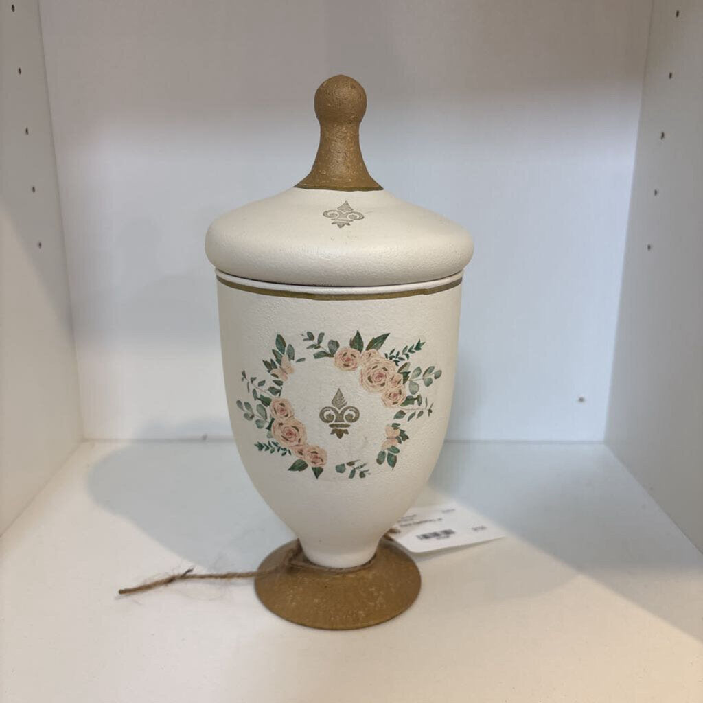 Floral Apothecary Jar
