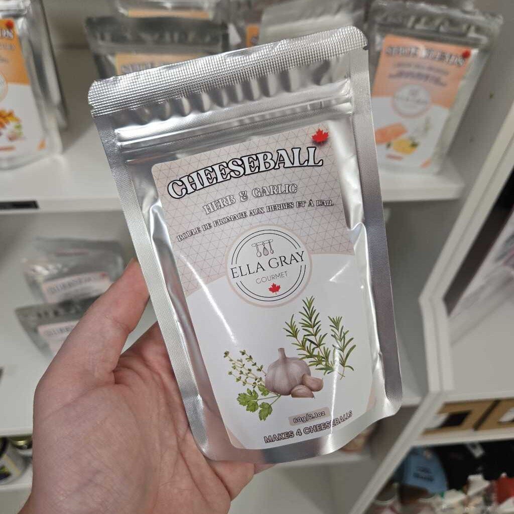 ELLA GRAY CHEESEBALL -HERB AND GARLIC