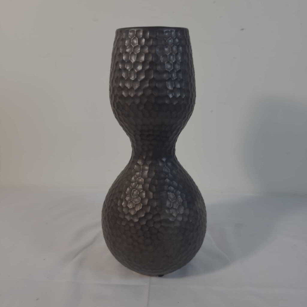 DIMPLED BRONZE VASE