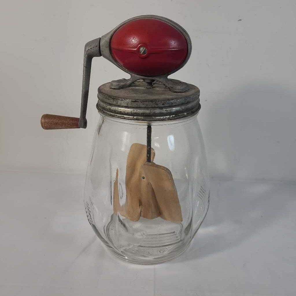 ANTIQUE DAZEY BUTTER CHURN