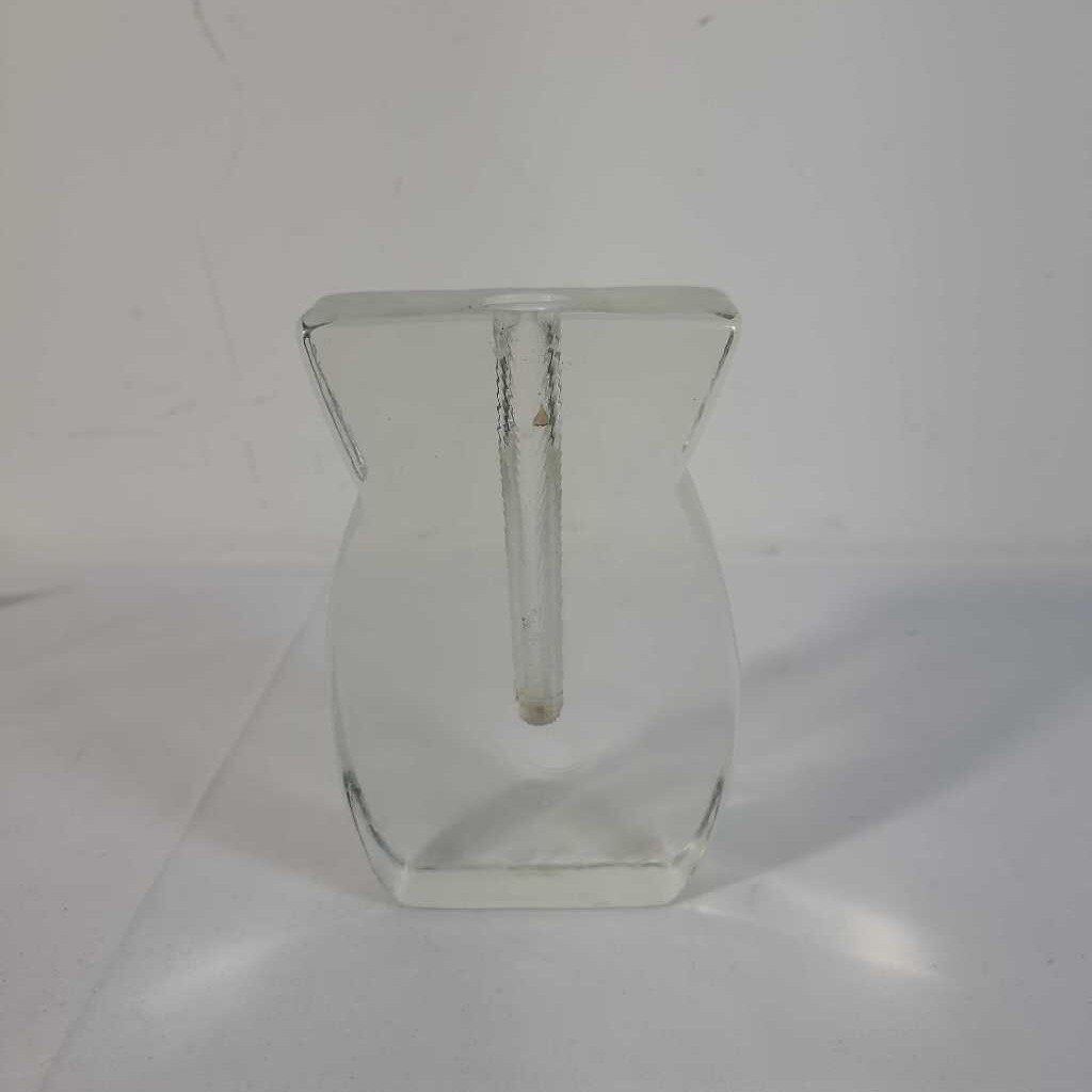 FLAT GLASS BUD VASE