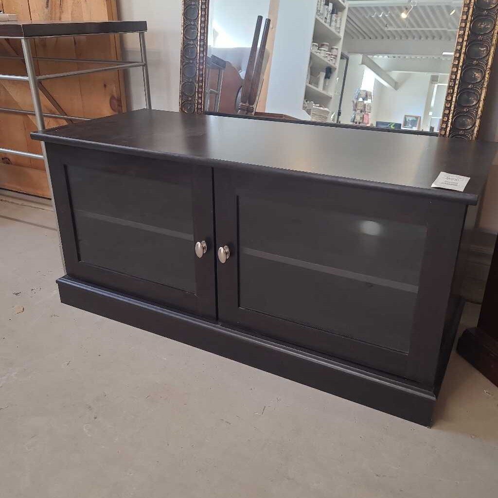 BROWN TV CABINET