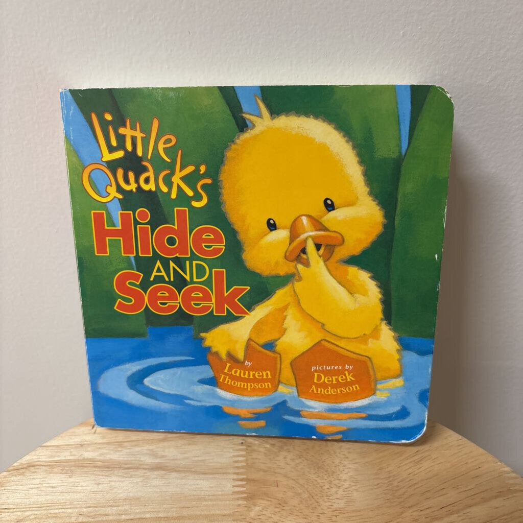 Little Quack's Hide and Seek (Board Book)