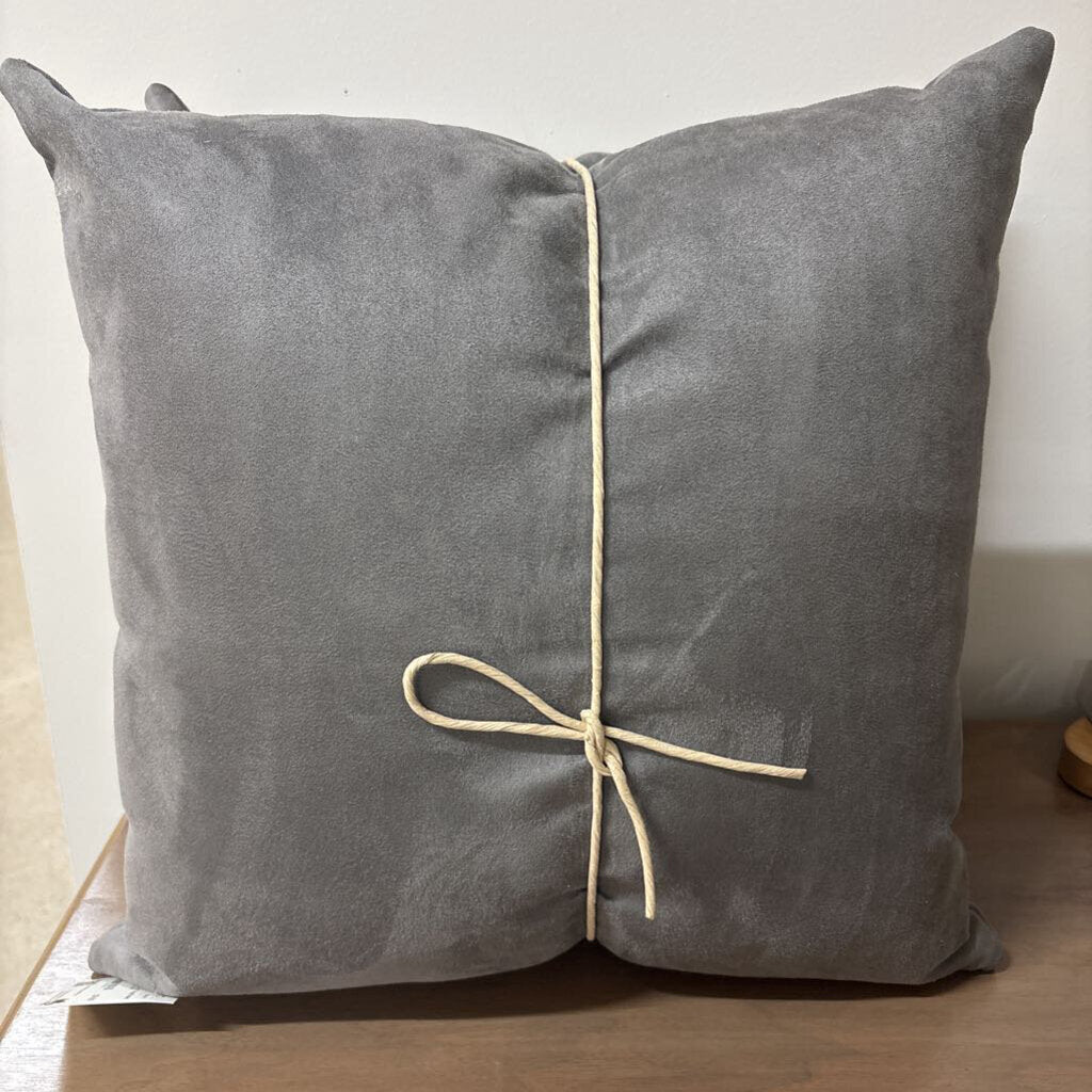 Suede Slate 20"x 20" Ployfill Insert Price for 2
