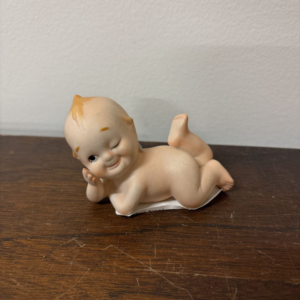 LEFTON KEWPIE BLUEWINGED FIGURINE 1950-1970'S