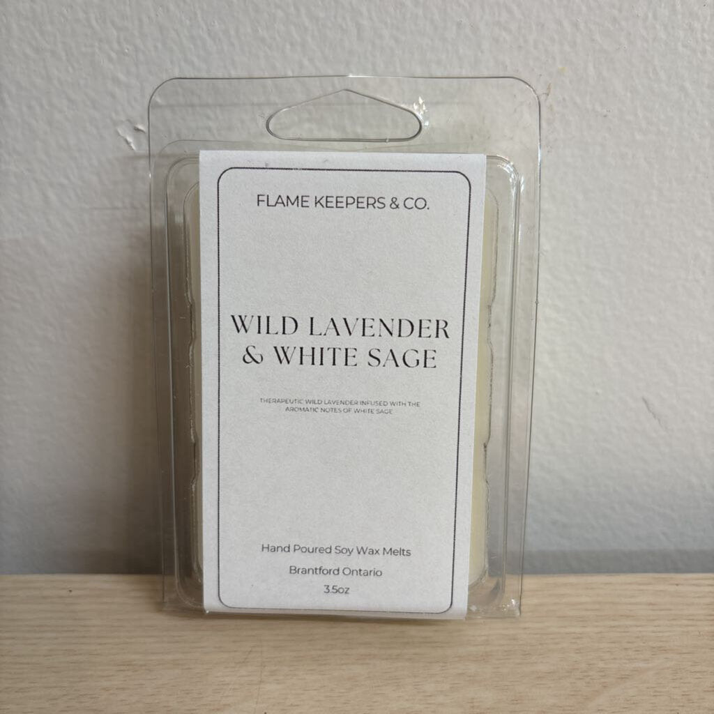 Wild Lavender & Sage 3oz Soy Melts