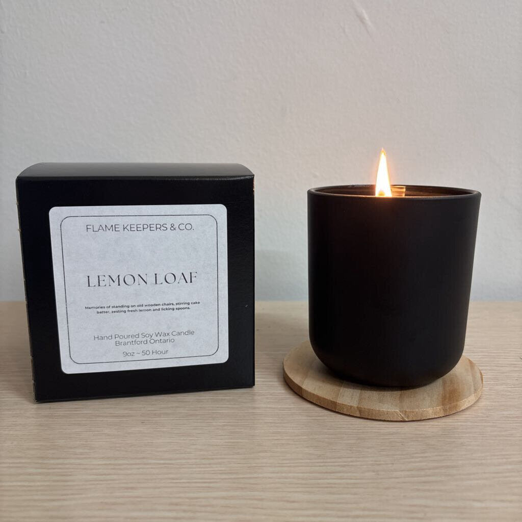 Lemon Loaf 9oz Soy Wax Candle