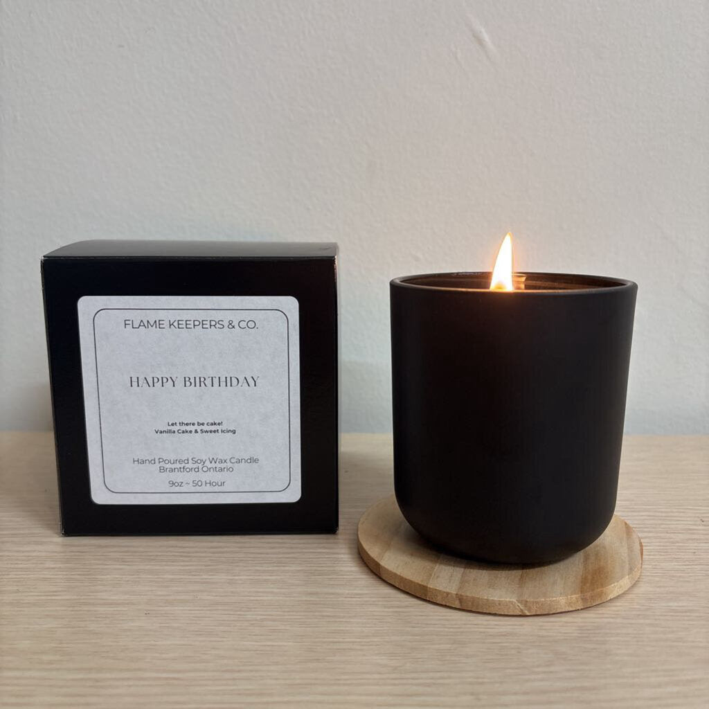 Happy Birthday Soy Wax 9oz Candle