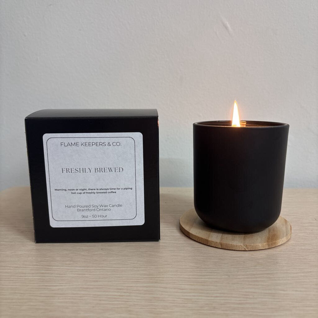 Freshly Brewed Soy Wax 9oz Candle