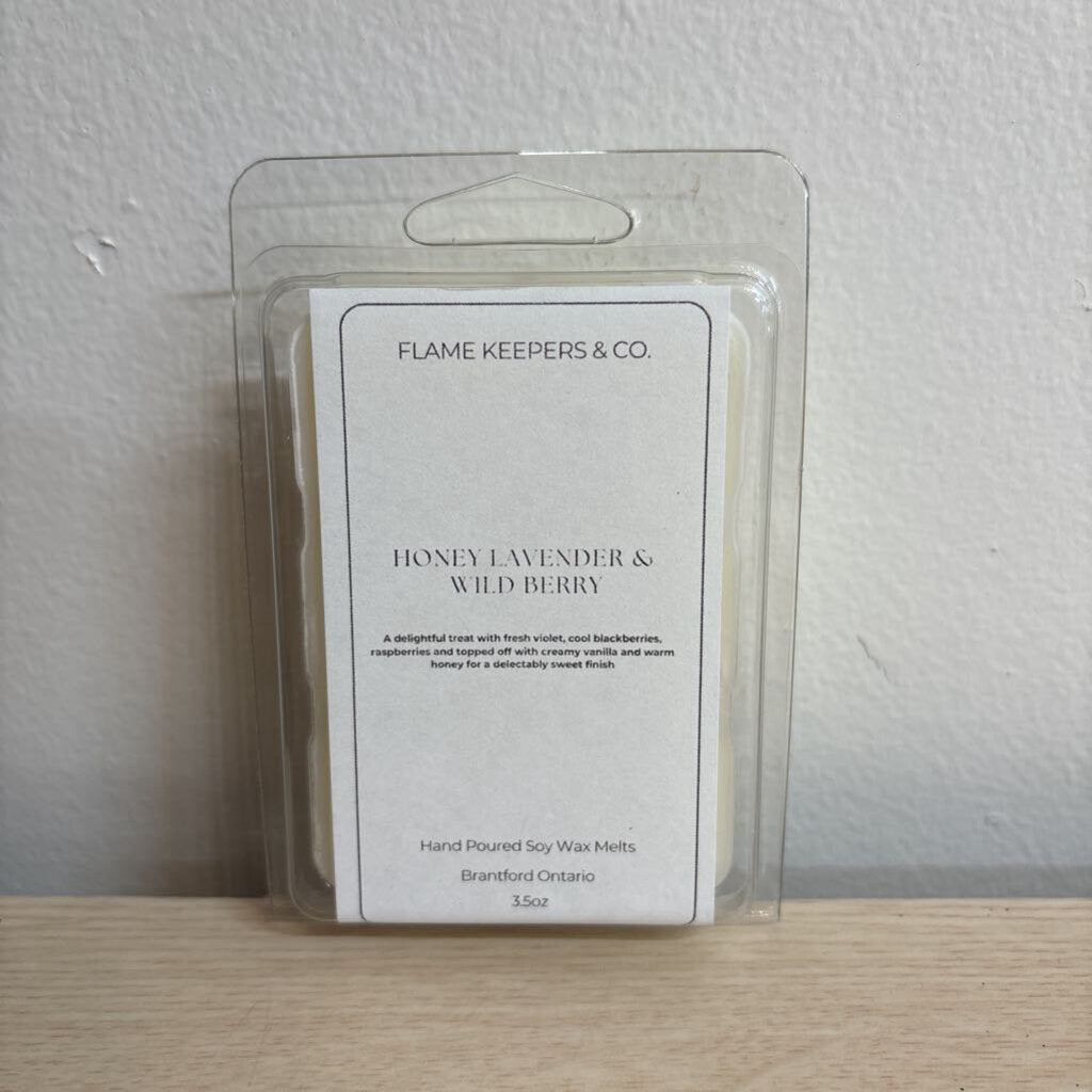 Honey Lavender & Wild Berry Soy Wax 3oz Melt