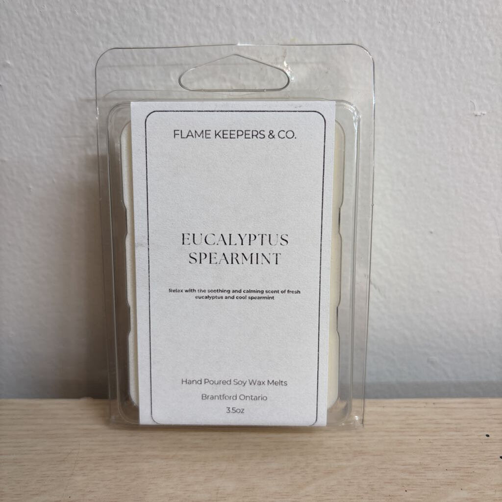 Eucalyptus Spearmint Soy Wax 3oz Melt