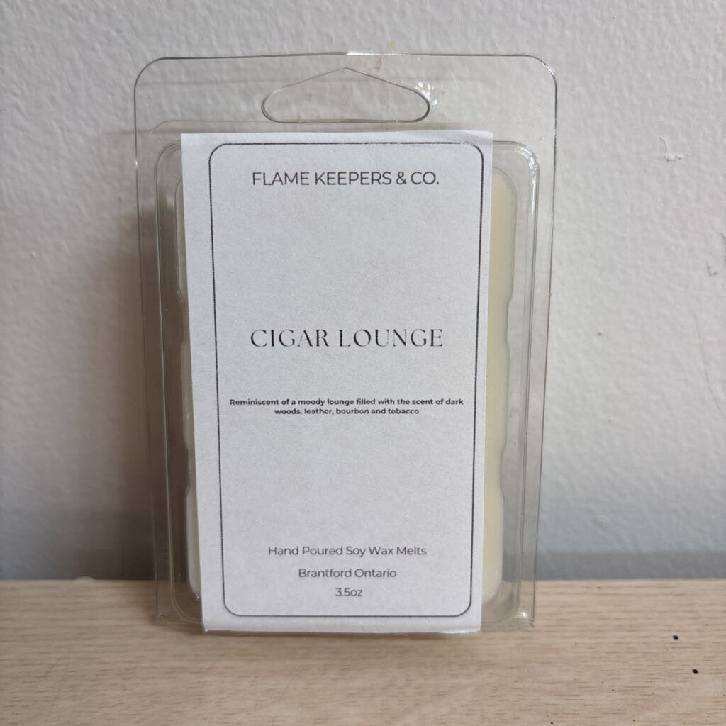 Cigar Lounge Soy Wax 3oz Melt