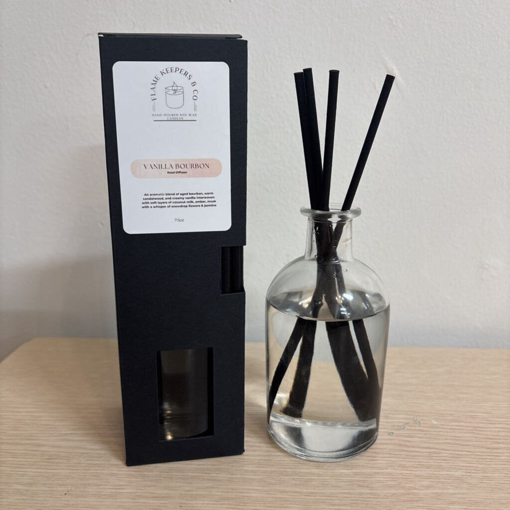 Vanilla Bourbon Reed Diffuser 7.5oz