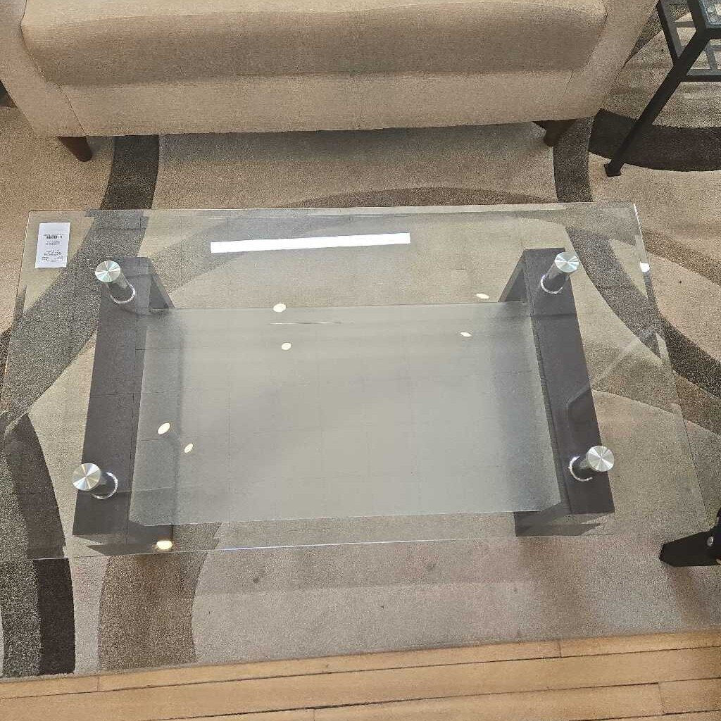 GLASS COFFEE TABLE