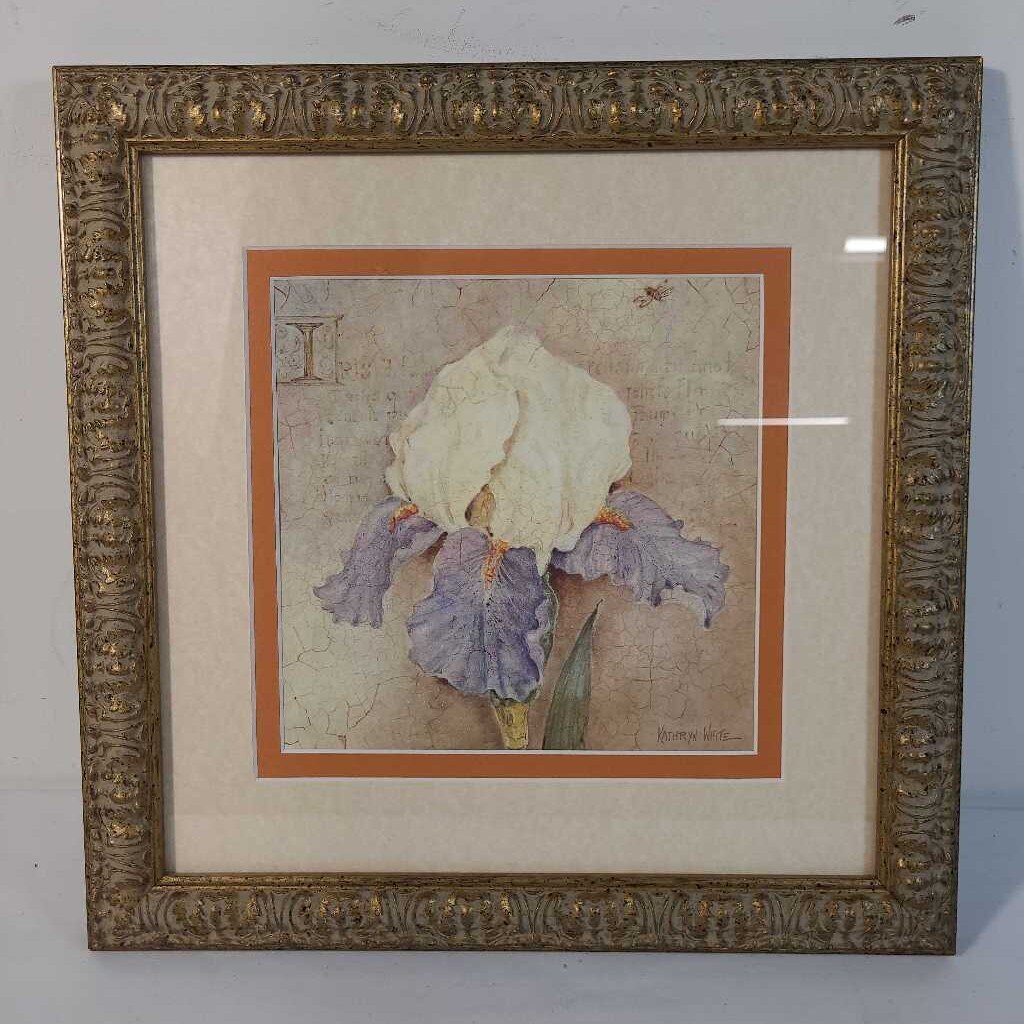 IRIS PRINT BY KATHRYN WHITE
