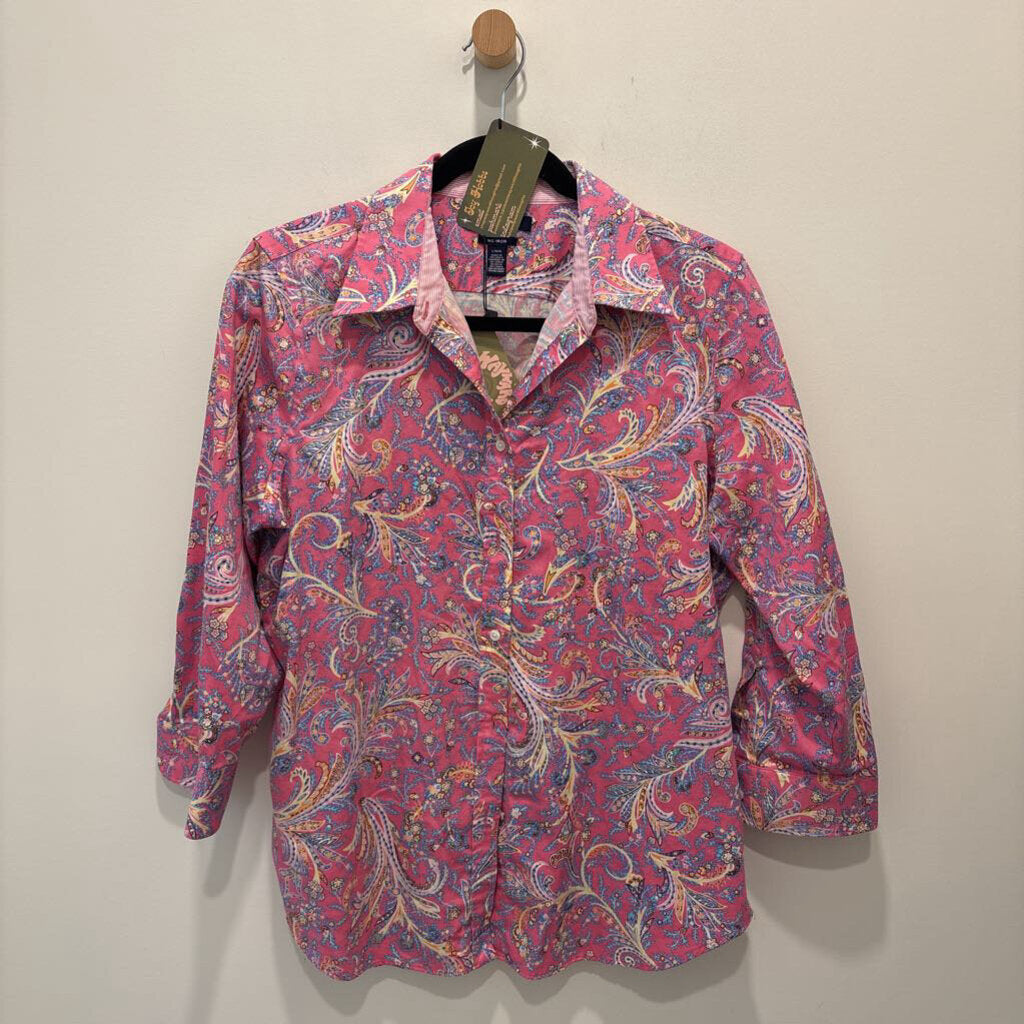 CHAPS - PAISLEY BUTTON DOWN
