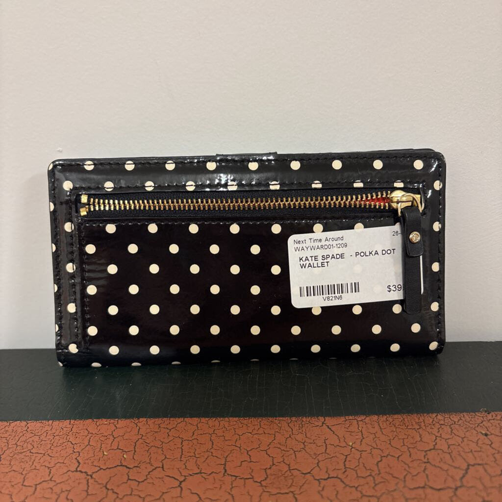 KATE SPADE - POLKA DOT WALLET