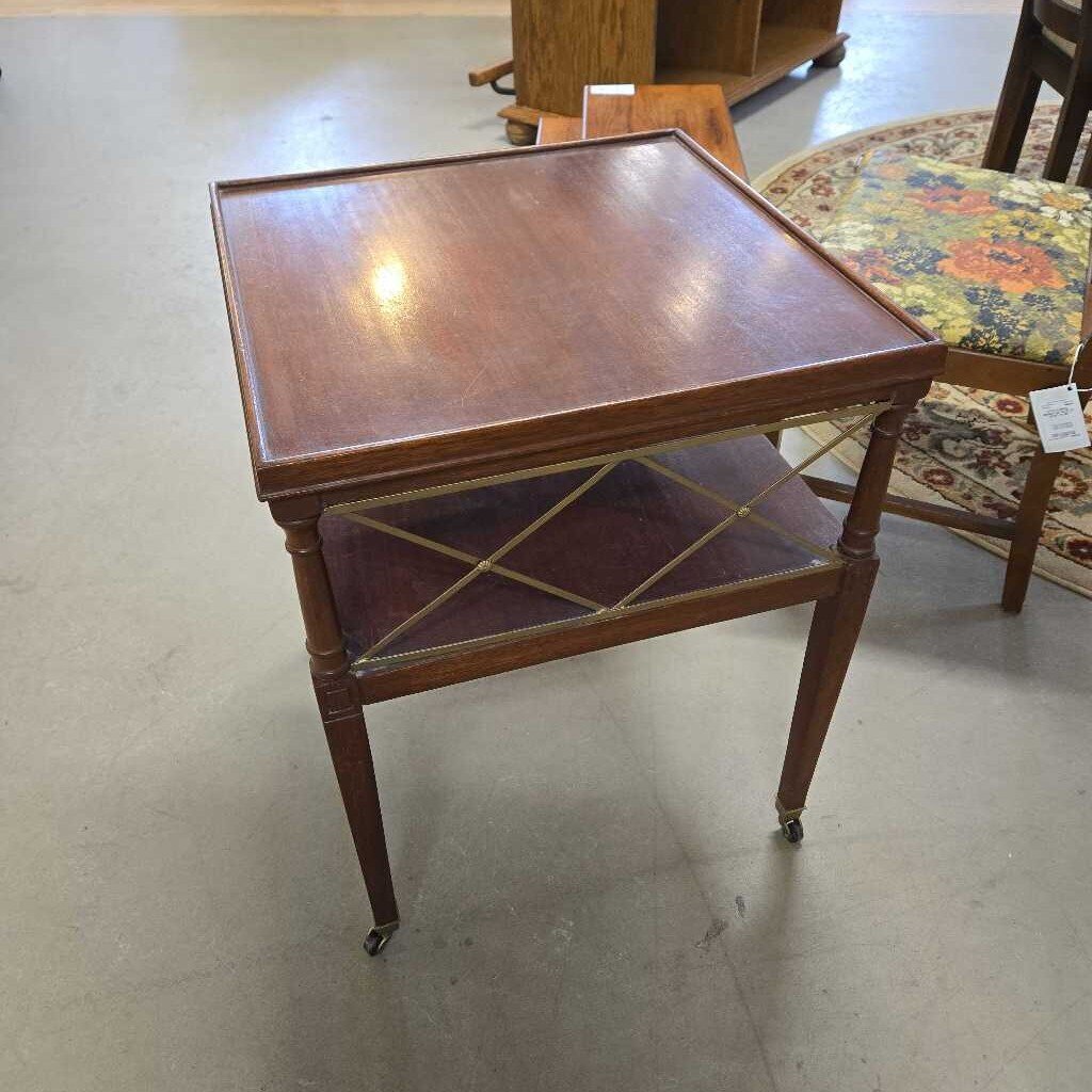 2 LEVEL END TABLE