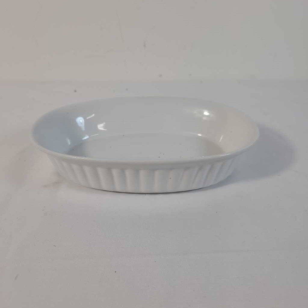 WHITE PORCELAIN OVAL BOWL