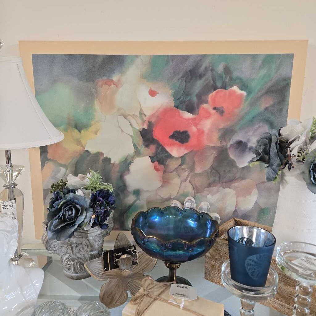 FLORAL WATERCOLOUR WALL ART