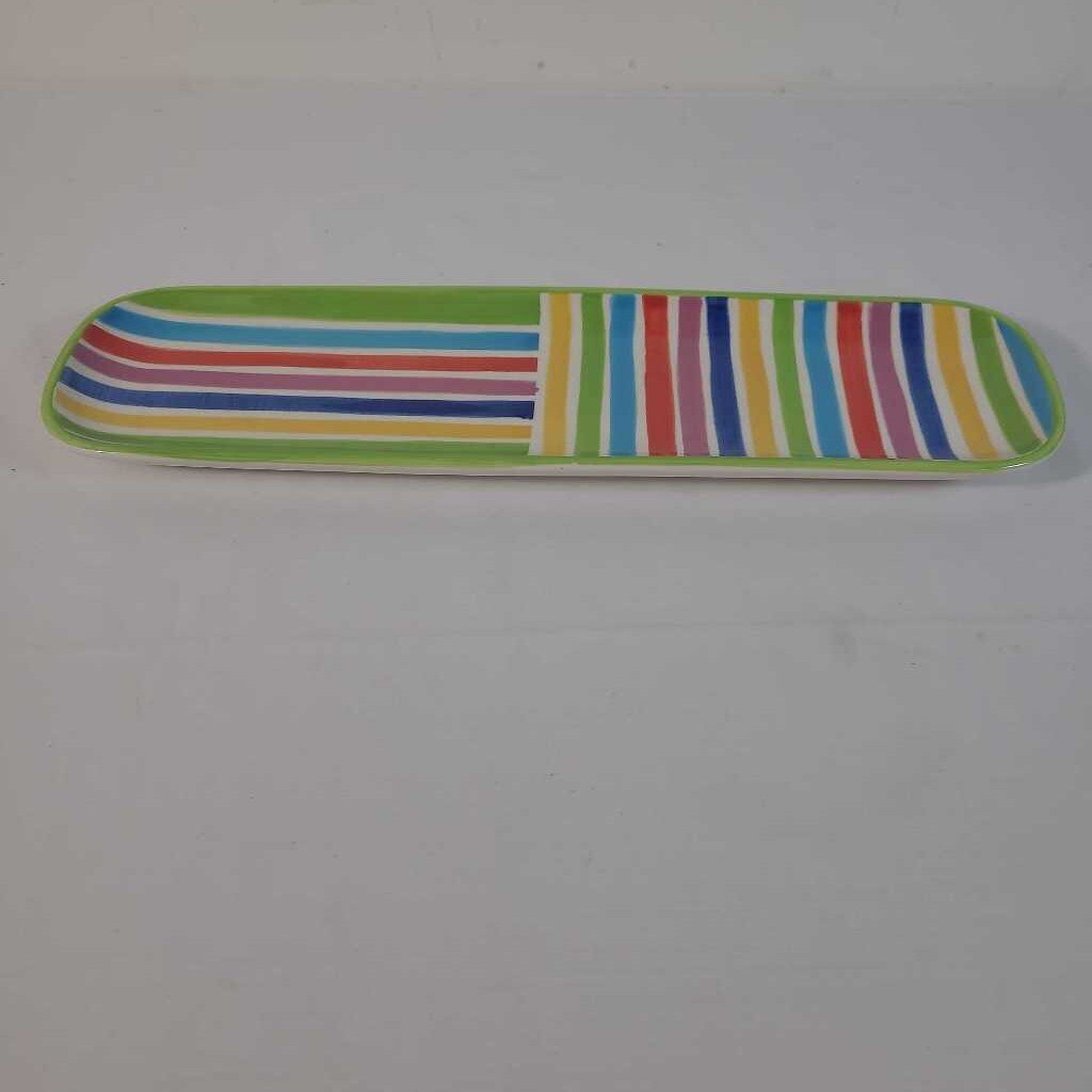 STRIPED TRAY