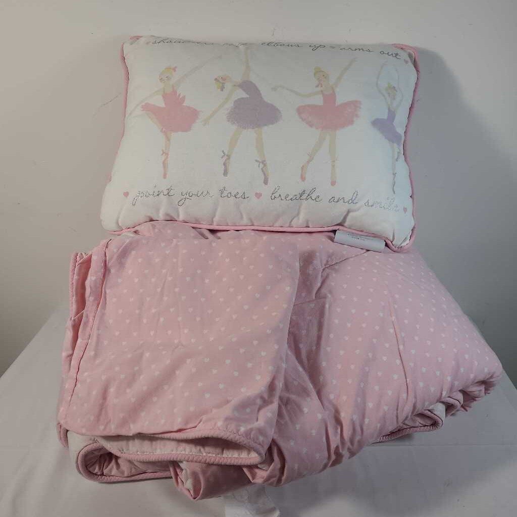 3PC GIRLS TWIN BEDDING SET