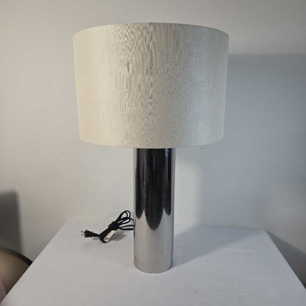 CHROME TABLE LAMP