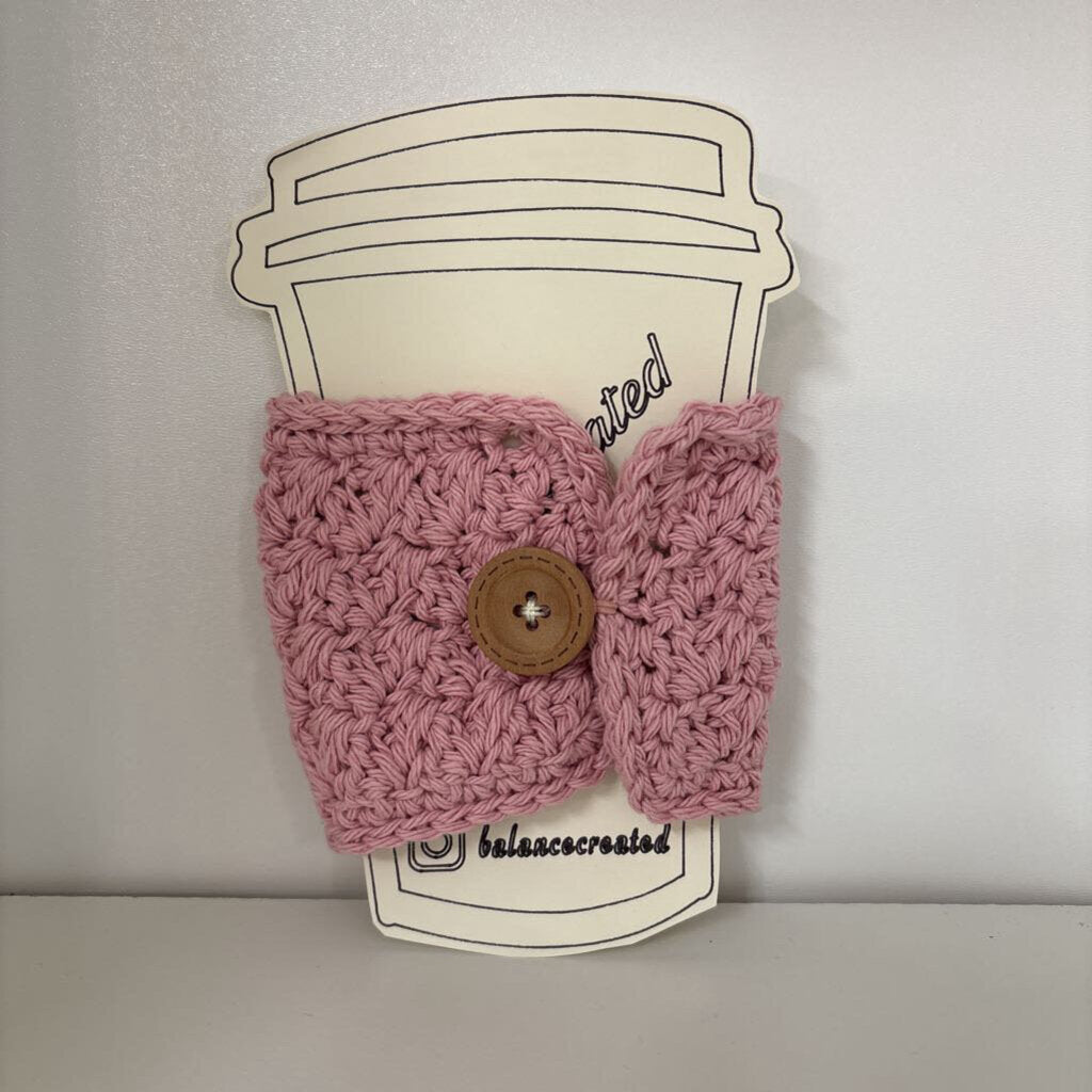 CUP COZY - DUSTY ROSE