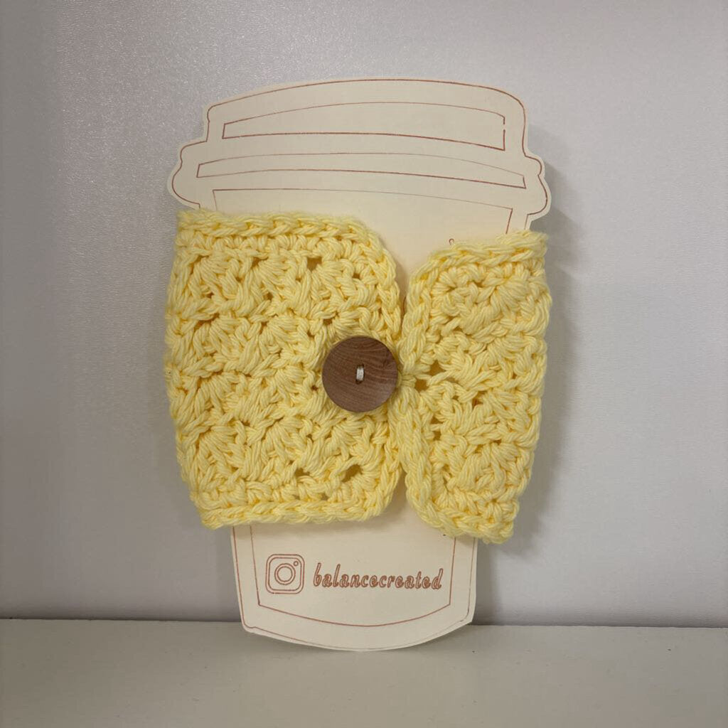 CUP COZY - BUTTER YELLOW