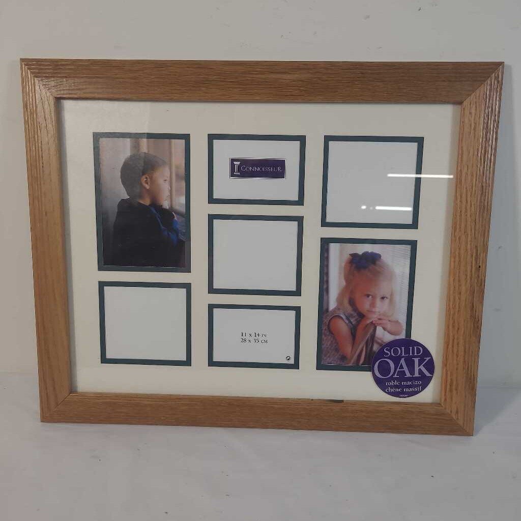 MULTI PICTURE OAK FRAME