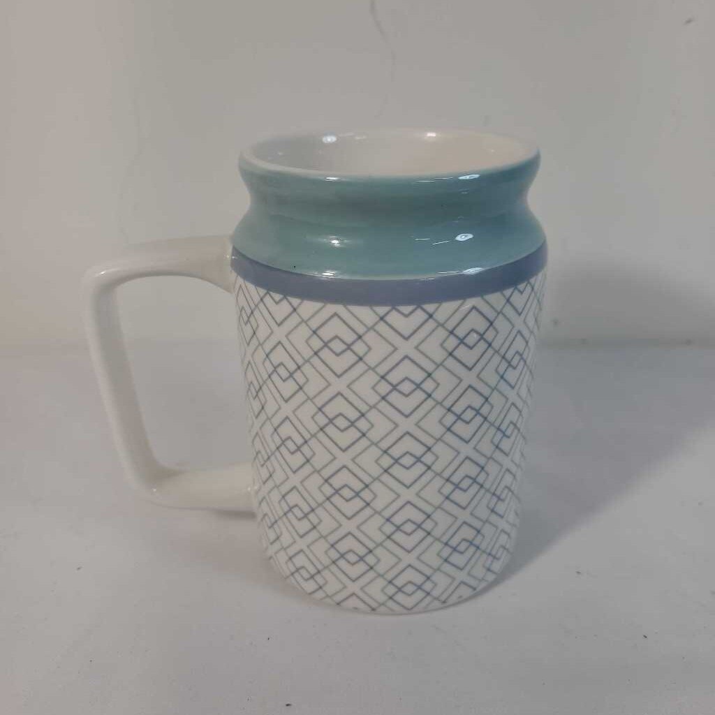 CERAMIC BLUE MUG