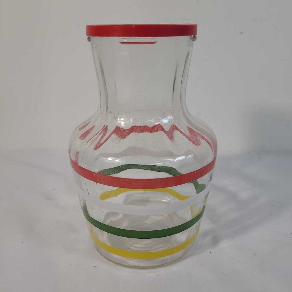 VTG GLASS JUICE CARAFE