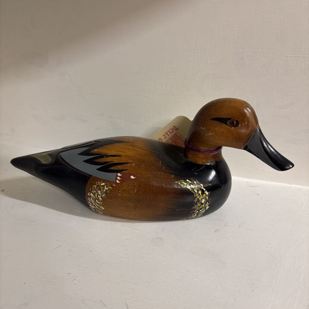 Vintage Painted Decoy Duck