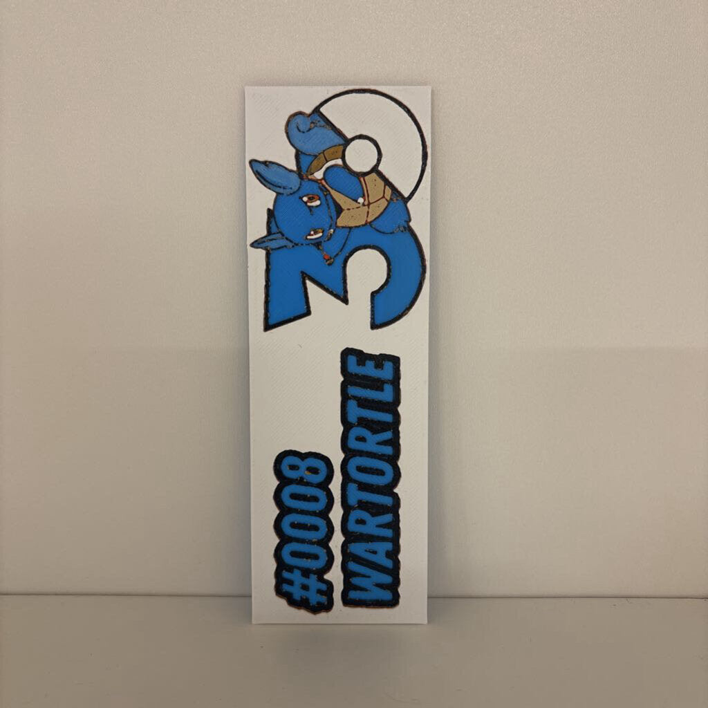Wartortle Bookmark