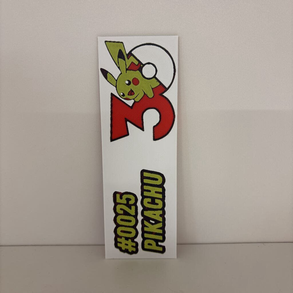 Pikachu Bookmark