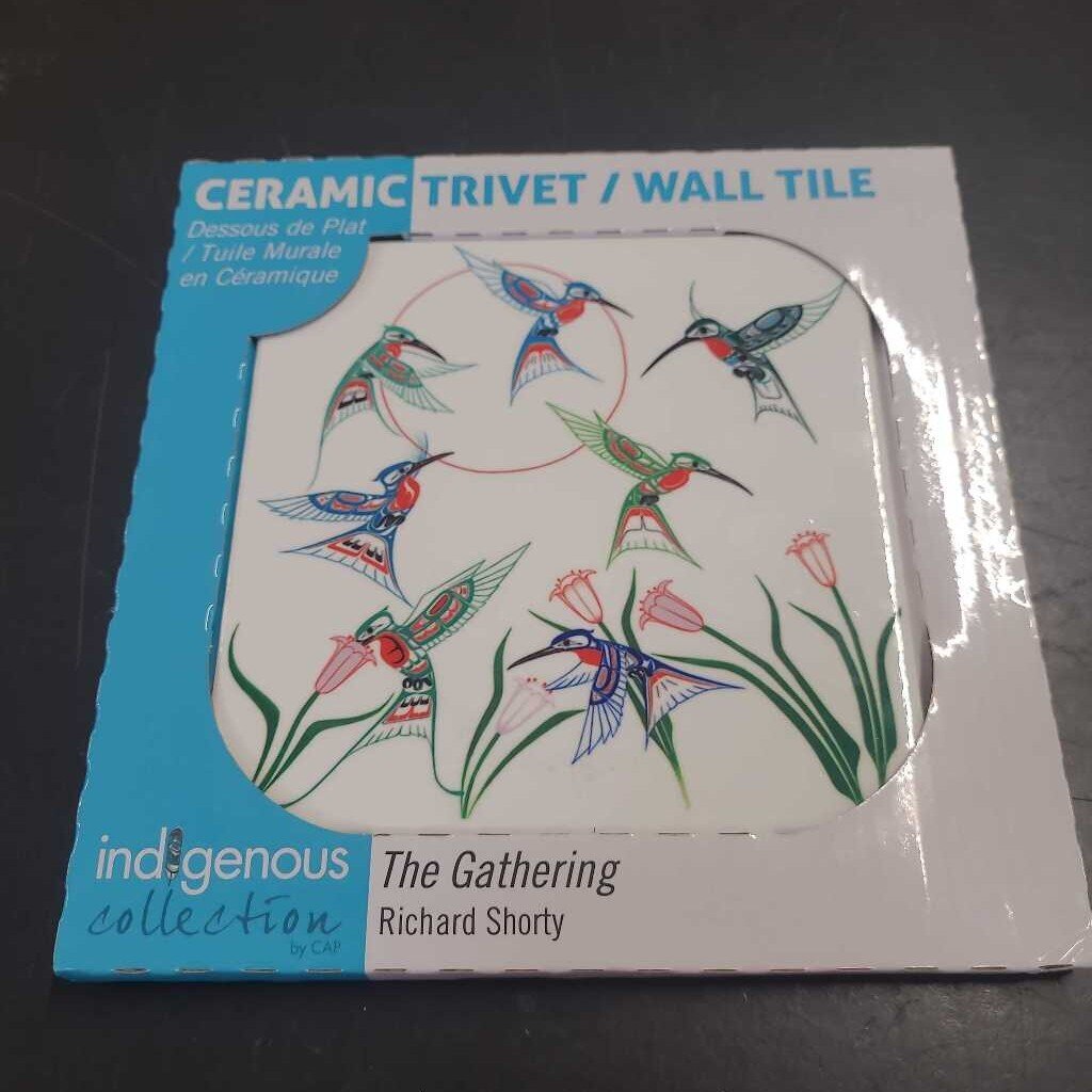 THE GATHERING 6x6 CERAMIC TRIVIT