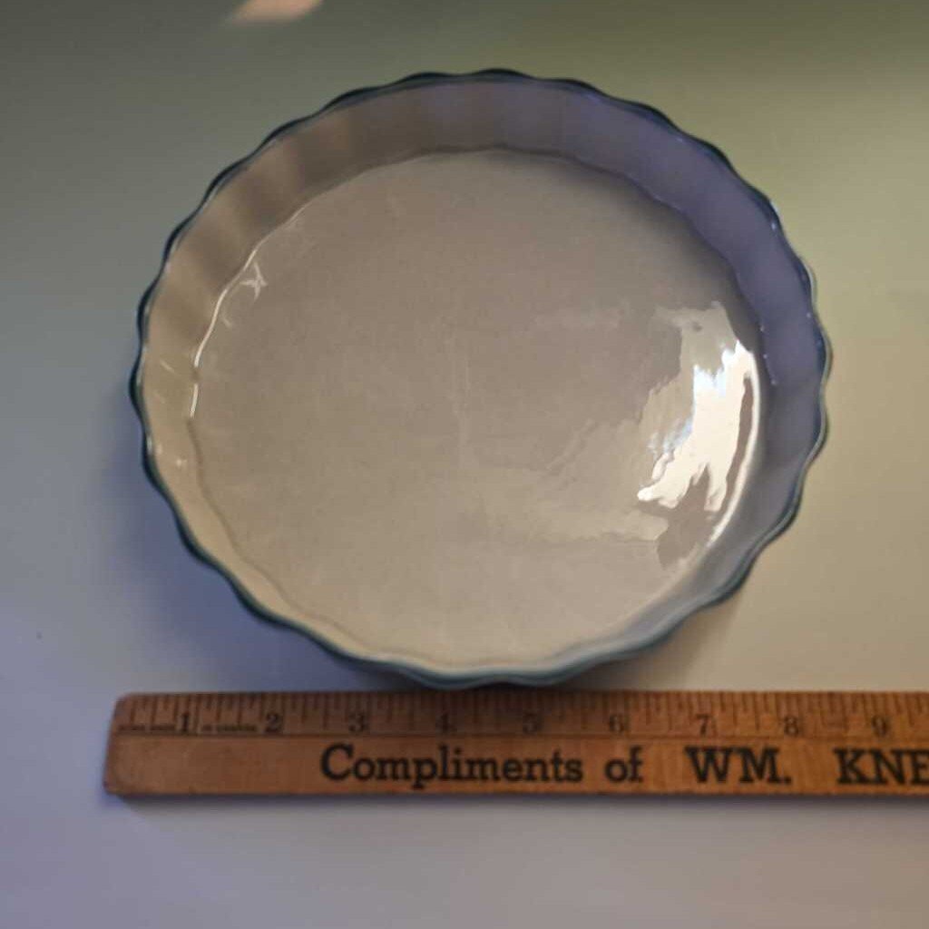 Wedgwood Pacific Blue Quiche 9" WWBLPA-QU18M1