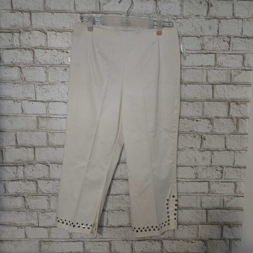 Gilani Whtie Capris Sz10